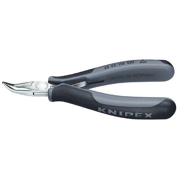 Knipex 35 42 115 ESD Needle-nose Pliers 45° Bent 115 mm