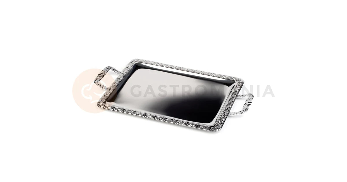 APS BEAUTIFUL DINING Tray 600x360mm Silver Stainless Steel