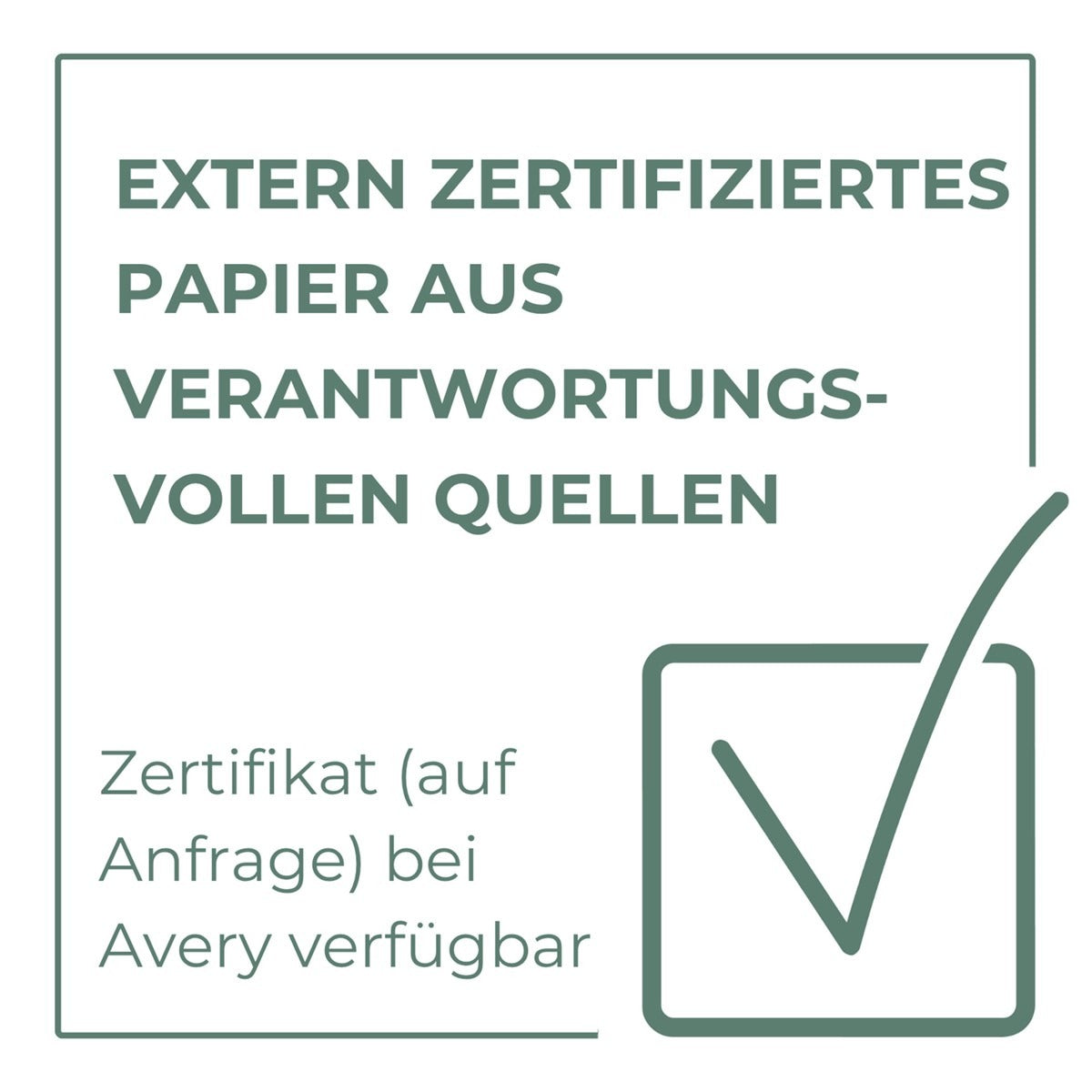 Avery Zweckform Permanent Adhesive Paper - White - 54 x 101 mm - 220 Labels (AS0722430)