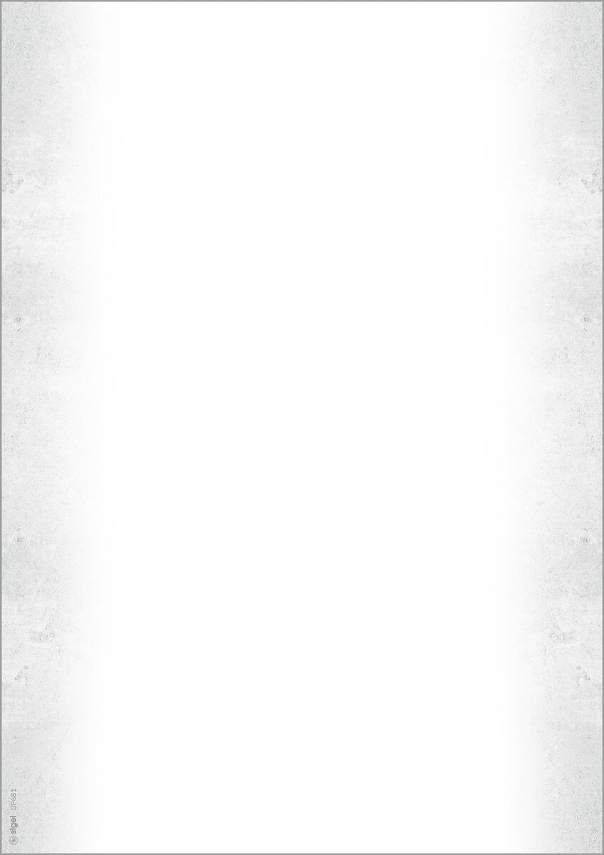 Sigel Motivpapier white gray DIN A4 90 g/m² - 100 sheets - DP681