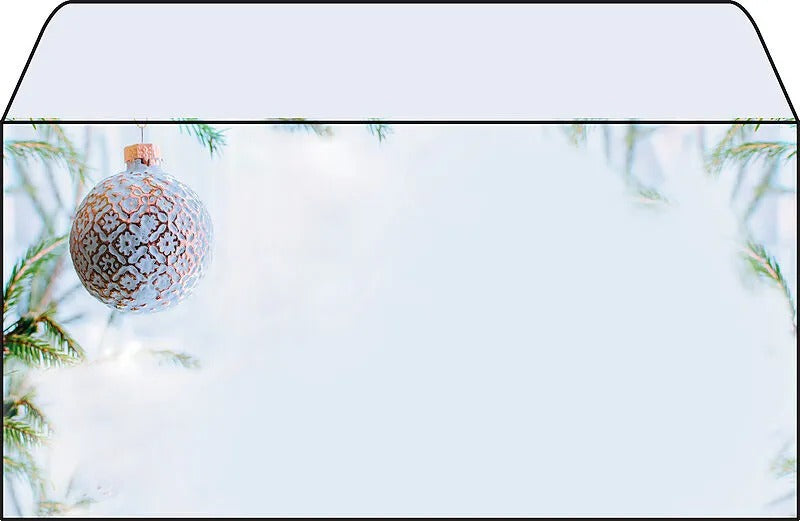 Sigel DU302 Christmas Envelope Green Pink White