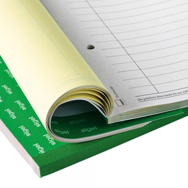 Sigel Delivery Note Book with Receipt, A4, SD - for the market: D (SD016)