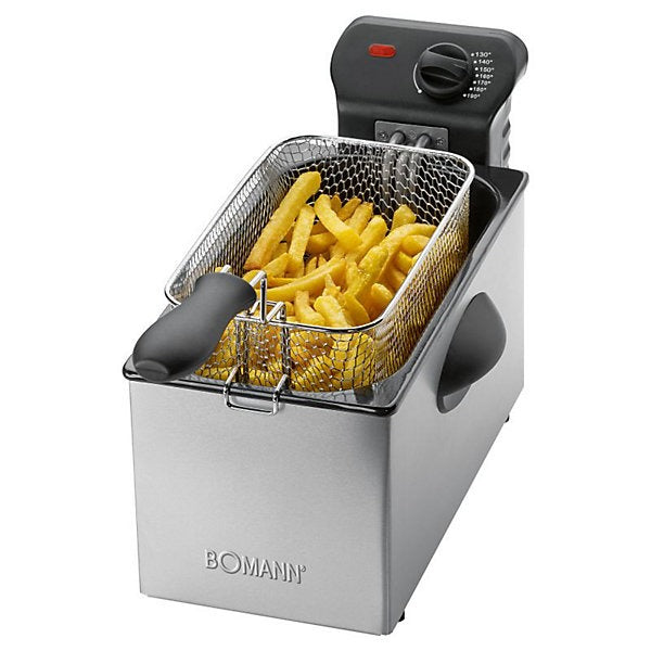 Bomann FR 2264 CB Deep Fryer - 3 Liters - 2000 W - Stainless Steel - Model 622641