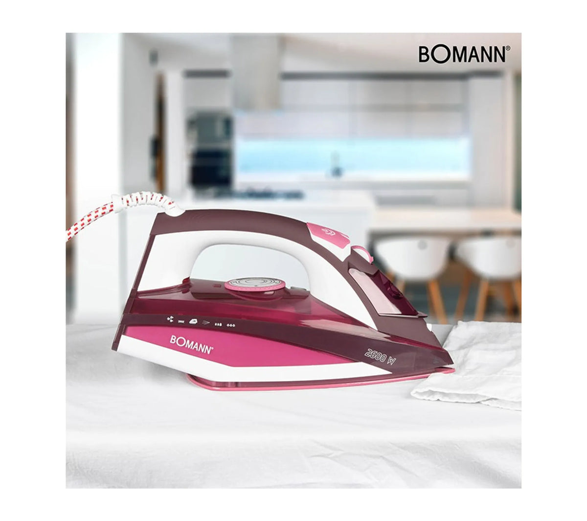 BOMANN DB 6005 CB CERAMIC Steam Iron (660051)