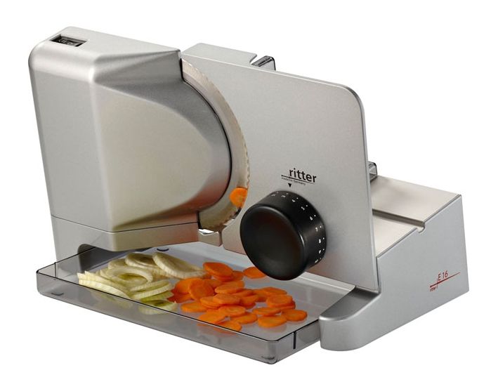 Ritter 515001 All-purpose slicer E 16 Duo Plus with ECO motor (E 16 Duo Plus)