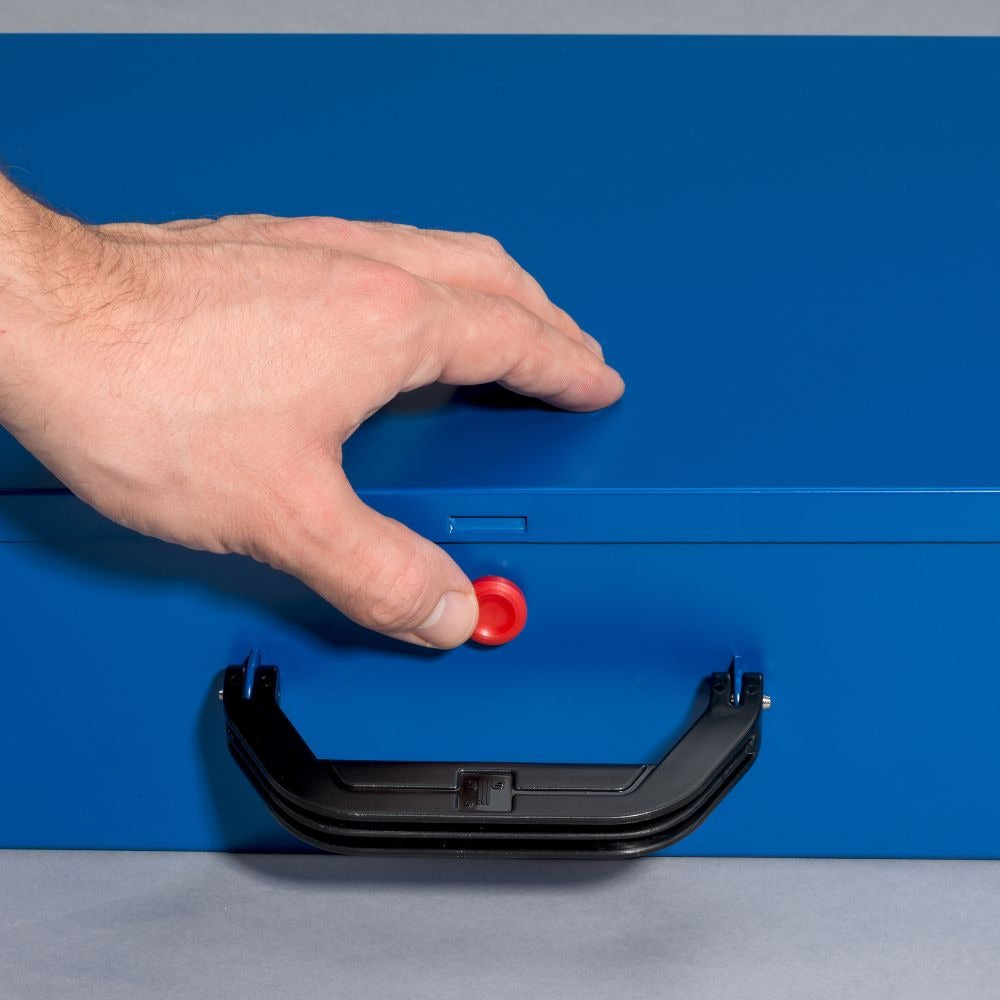 allit Metal Small Parts Case EuroPlus Pro M 44H-23 - Blue - 1 Piece (454120)