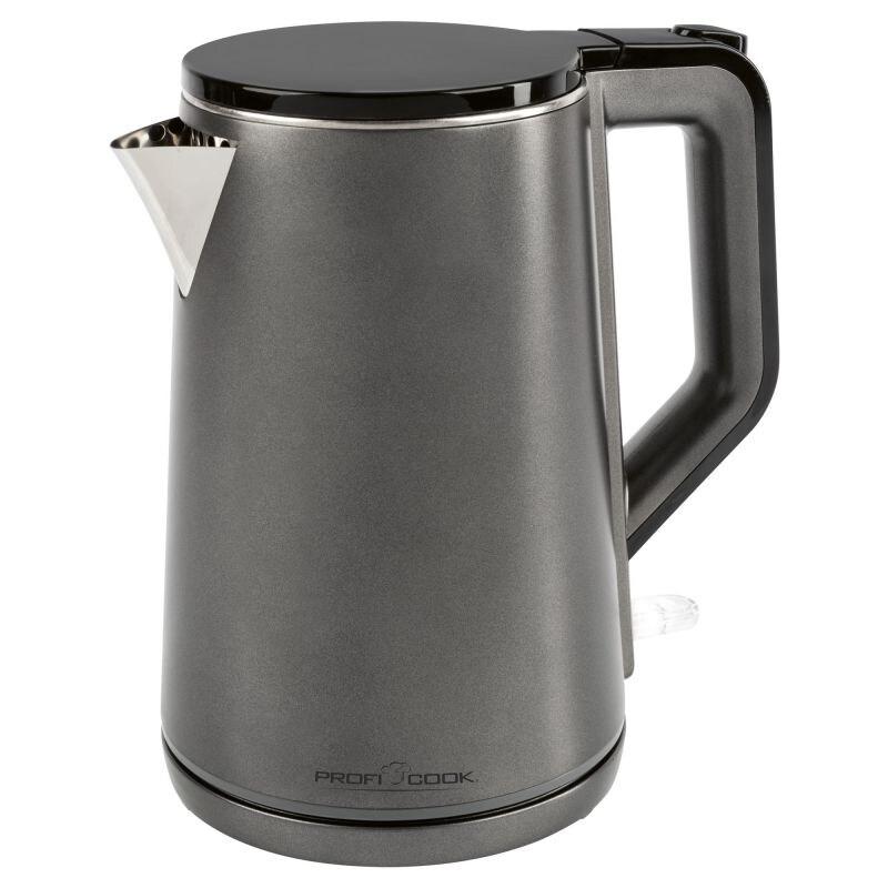 ProfiCook Kettle PC-WK 1290 Anthracite 1.5 L 2200W