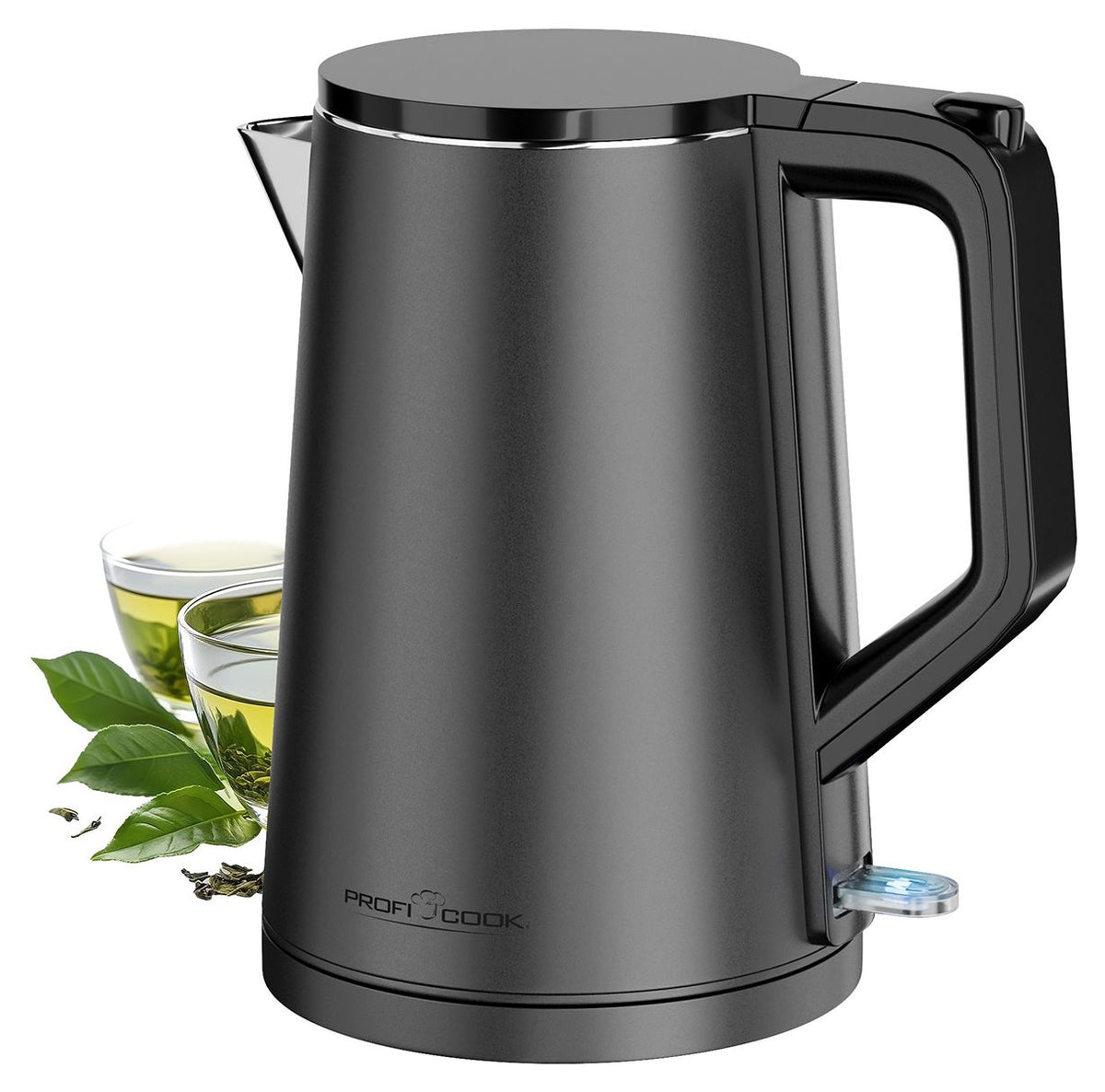 ProfiCook Kettle PC-WK 1290 Anthracite 1.5 L 2200W
