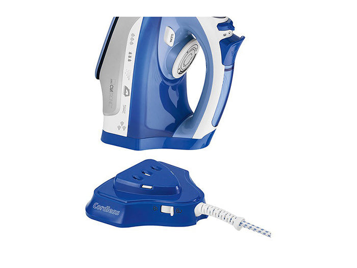 Clatronic DB 3706 Dry & Steam Iron Ceramic Sole Blue - White 2400 W 263858