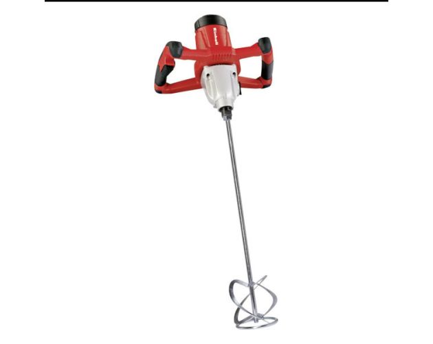 Einhell Paint and Mortar Mixer TC-MX 1400-2 E - 1400 W, 2-speed gearbox, soft start, includes mortar mixer