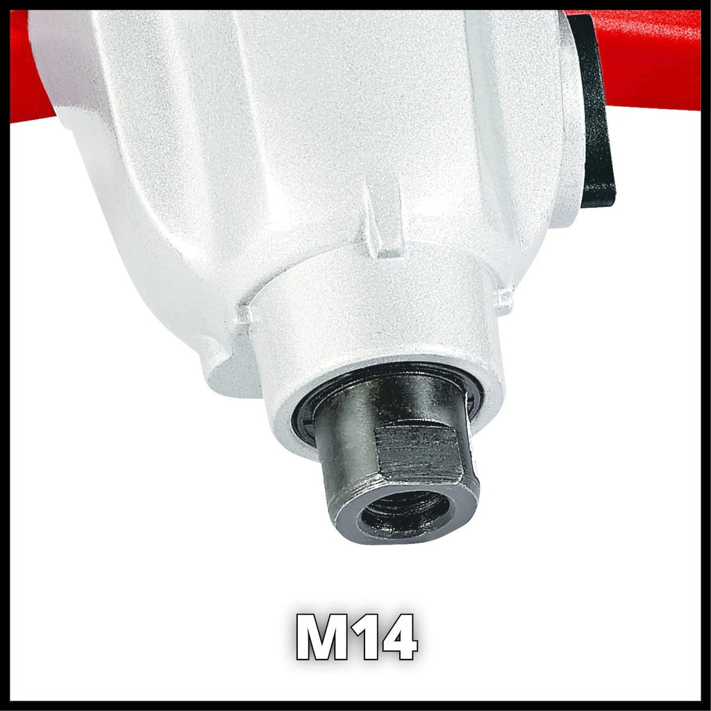 Einhell Paint and Mortar Mixer TC-MX 1400-2 E - 1400 W, 2-speed gearbox, soft start, includes mortar mixer