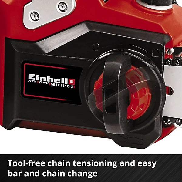 Einhell GE-LC 36/35 Li-Solo Cordless Chainsaw - 4501780
