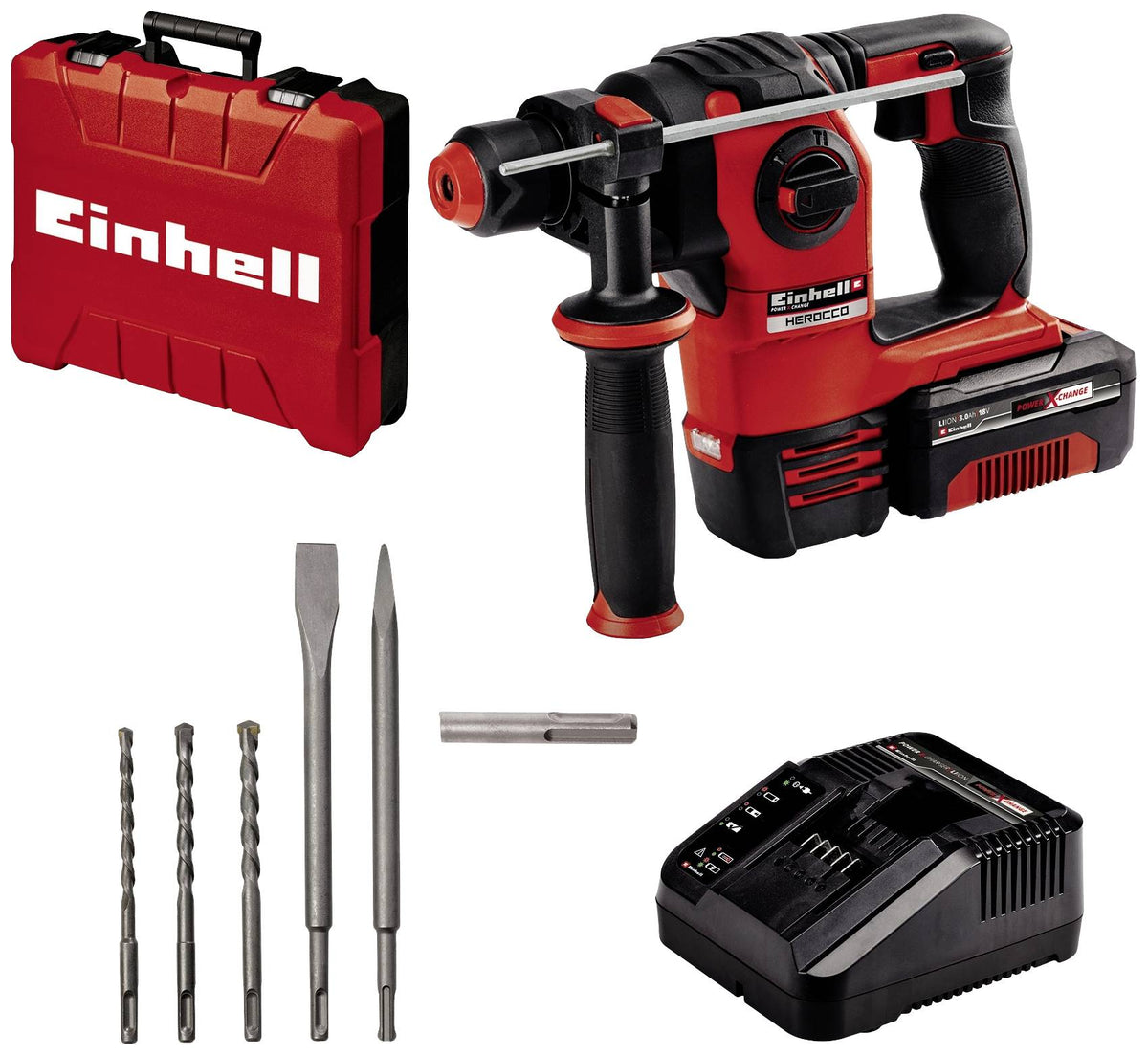 Einhell HEROCCO Cordless Hammer Drill (4513975)
