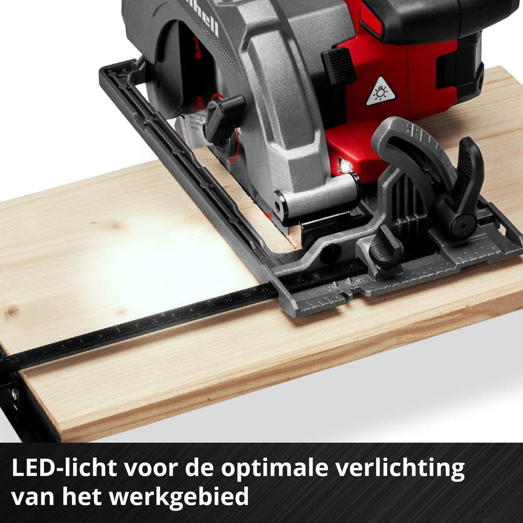 Einhell TE-CS 18/165-2 Li - Solo Cordless Circular Saw, 57 mm Cutting Depth, 18 V