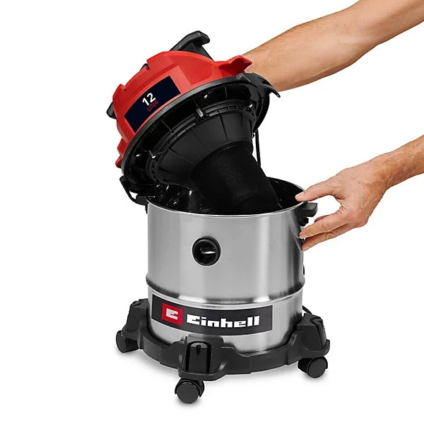 Einhell TC-VC 1240 S Wet/Dry Vacuum Cleaner 12 L
