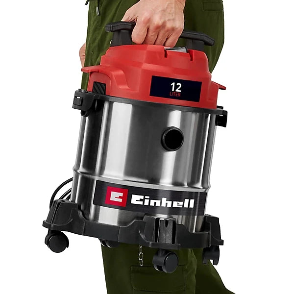 Einhell TC-VC 1240 S Wet/Dry Vacuum Cleaner 12 L