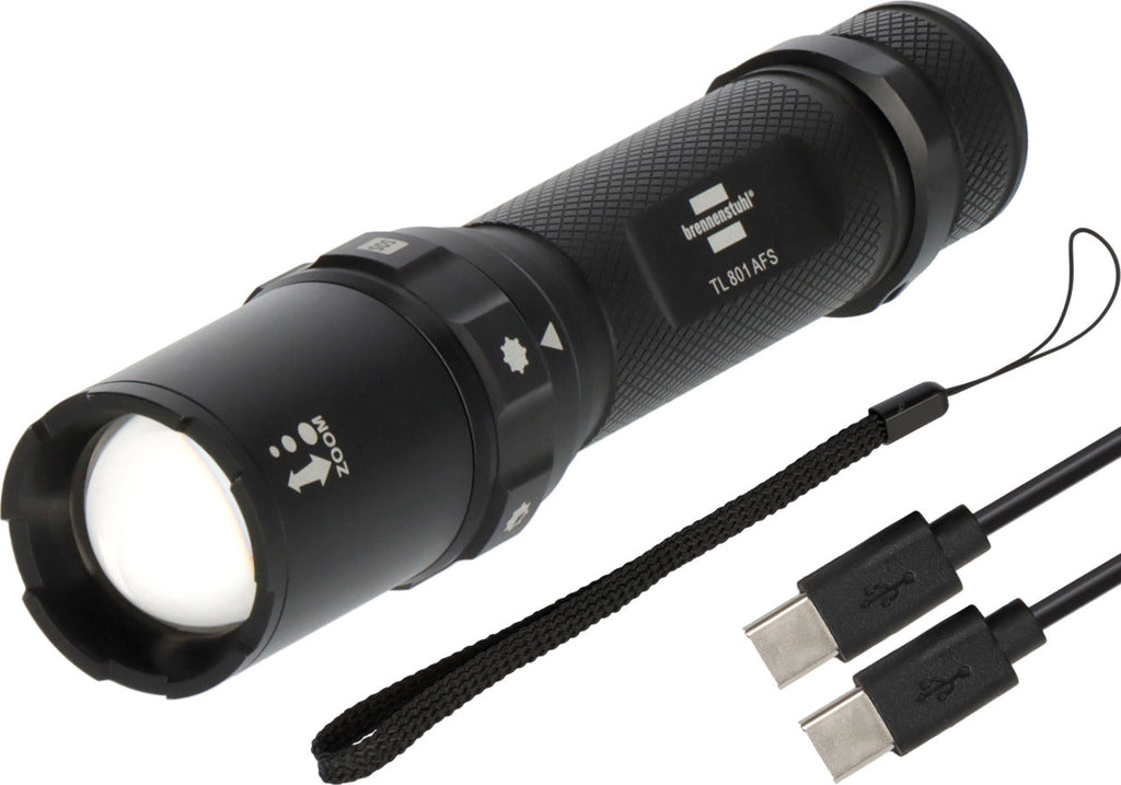 Brennenstuhl LuxPremium LED Flashlight via USB 800 lm 42 h (1178600210)