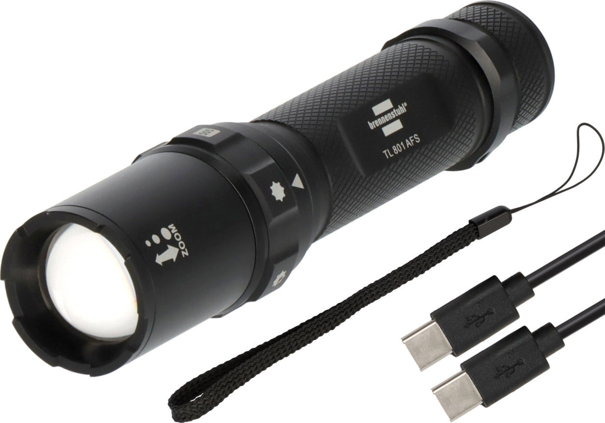 Brennenstuhl LuxPremium LED Flashlight via USB 800 lm 42 h (1178600210)