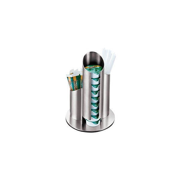 Esmeyer Multi Portion Dispenser Brushed Stainless Steel, 3 Compartments (400-2647)