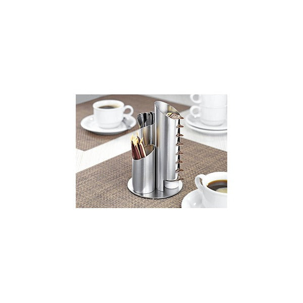 Esmeyer Multi Portion Dispenser Brushed Stainless Steel, 3 Compartments (400-2647)