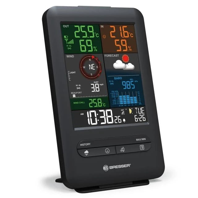 Bresser Optics Wetter Center 5-in-1 Beaufort Auto (7002525)