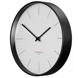Kienzle DCF Radio-Controlled Wall Clock Modern White 25 cm (14979)