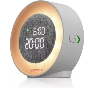 Kienzle Round Alarm Clock with Light - Model 15363
