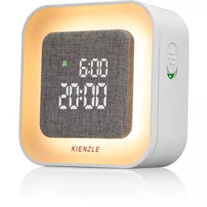 Kienzle Square Alarm Clock with Light, Model 15364