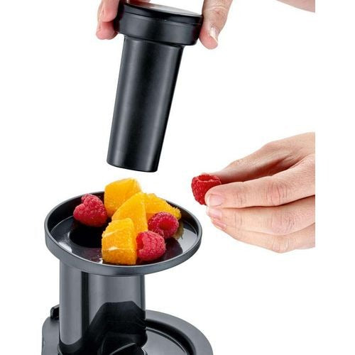 Severin ES 3571 Slow Juicer 150W Black - Metal Juice Press