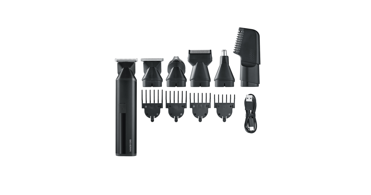 SEVERIN HS 0710 6-in-1 Grooming Set Trimmer + Hair Clipper (HT 0710)