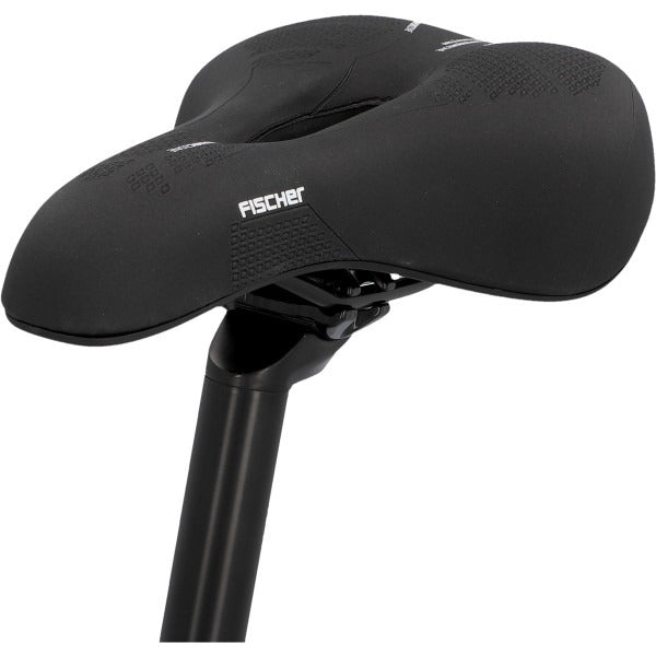 FISCHER Trekking Bike Saddle - R.E.Med Memory Foam - Ergonomic Design - 1 Piece - 85680
