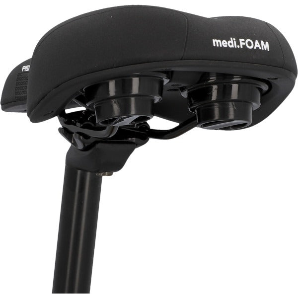 FISCHER Trekking Bike Saddle - R.E.Med Memory Foam - Ergonomic Design - 1 Piece - 85680