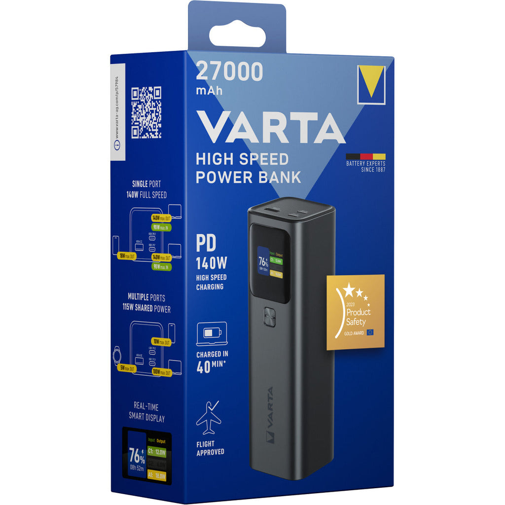 VARTA Power Bank High Speed 27000 Box (57984101111)