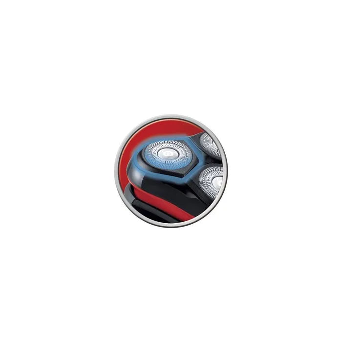 Remington PR1350 Rotary Shaver Trimmer - Black - Grey - Red