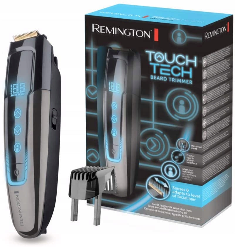 Remington MB4700 TouchTech Beard Trimmer - Black - 0.1 mm to 18 mm Cutting Length - Battery Operated