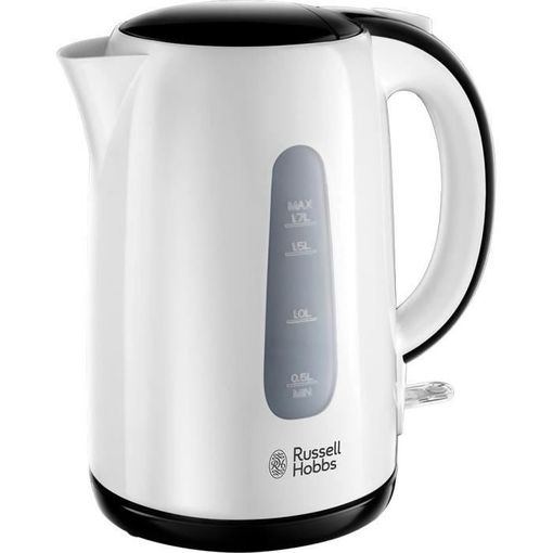 Russell Hobbs 25070-70 1.7 L Kettle, Black - White (25070-70)