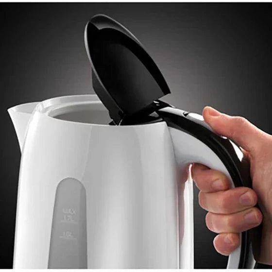 Russell Hobbs 25070-70 1.7 L Kettle, Black - White (25070-70)