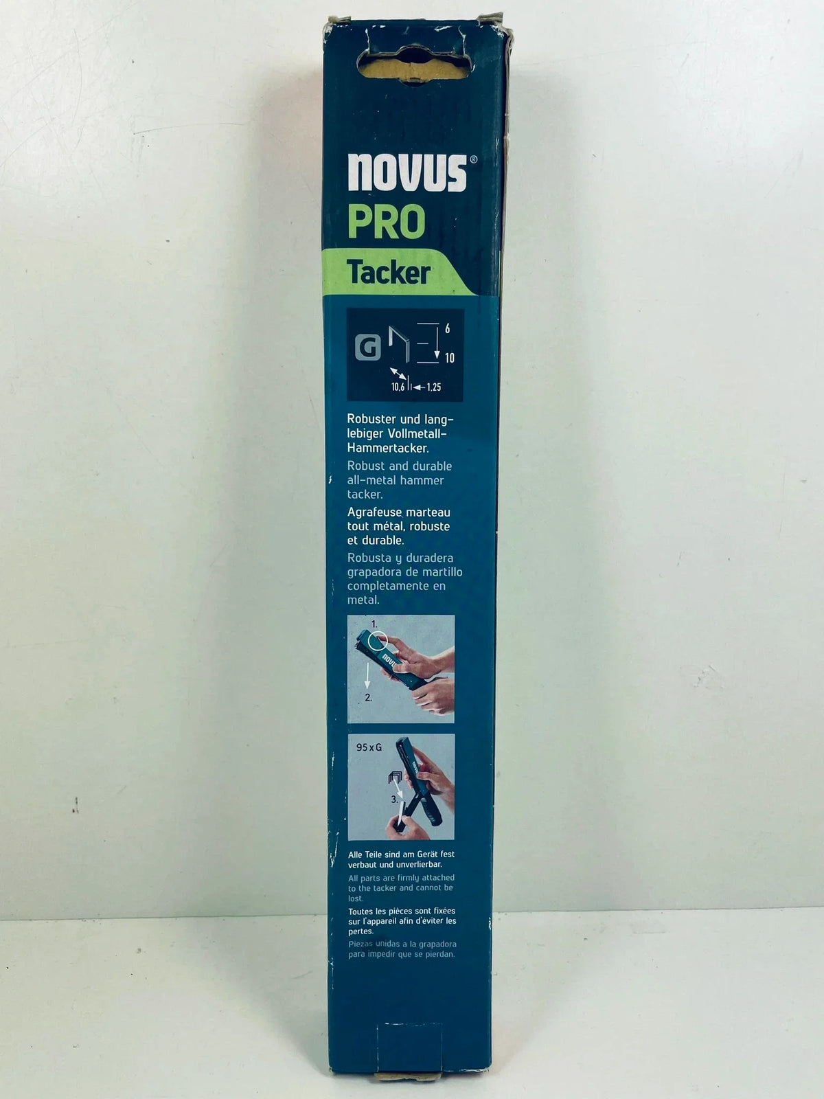 Novus J-033 Hammer Stapler Staple Length 6 - 10 mm (030-0452)