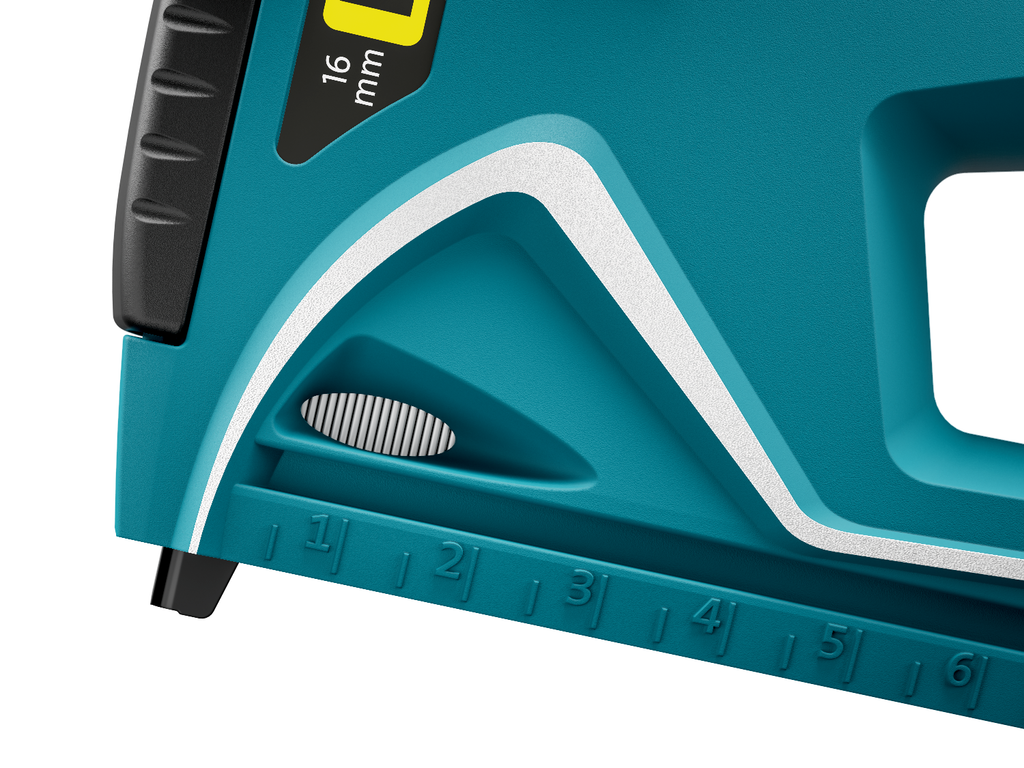 Novus J-29 Turquoise Hand Tacker Heavy-Duty Professional Stapler 030-0467