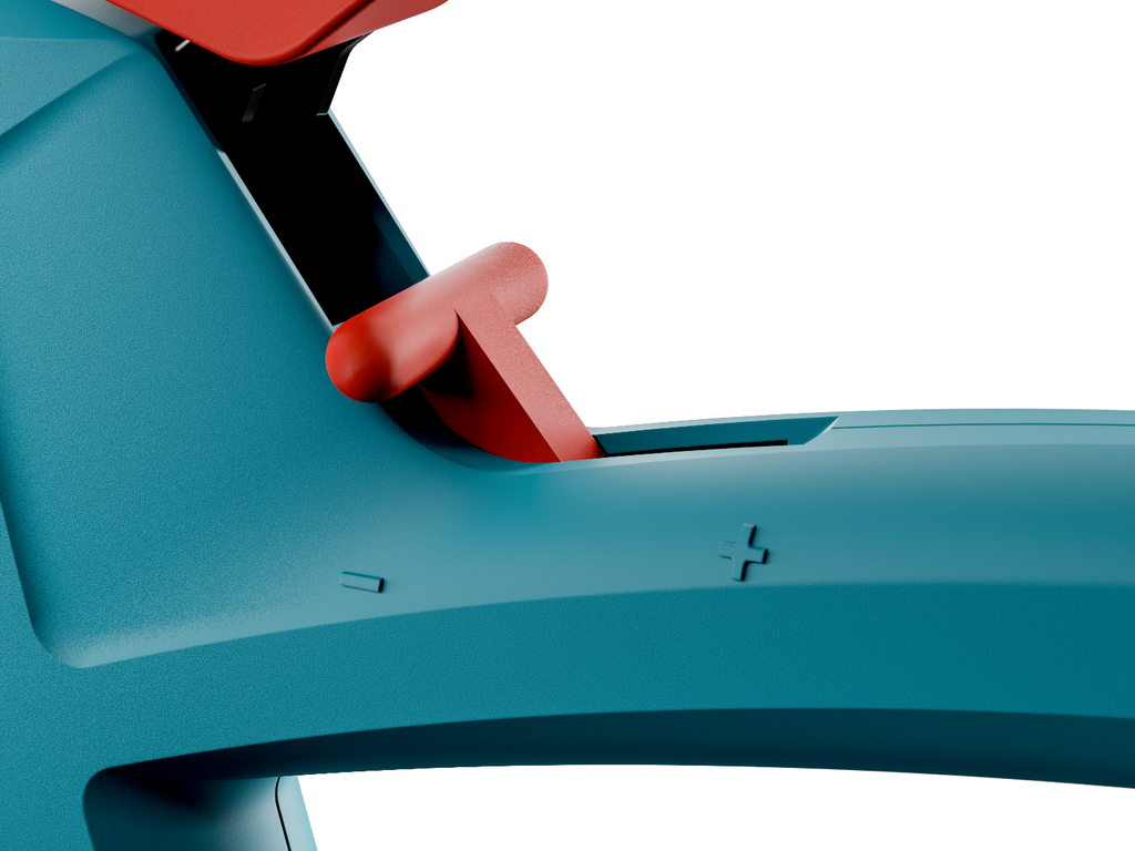 Novus J-29 Turquoise Hand Tacker Heavy-Duty Professional Stapler 030-0467