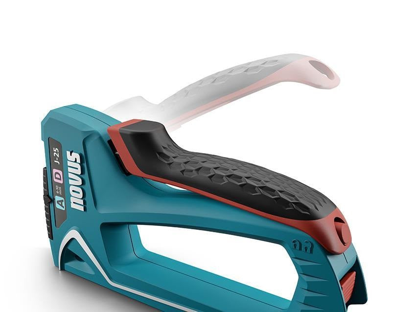 novus J-25 Hand Tacker - Turquoise - 030-0468