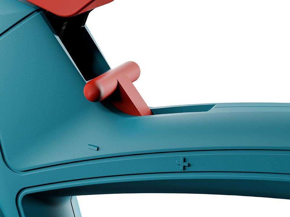 novus J-50 Hand Tacker Case Set Turquoise (030-0469)
