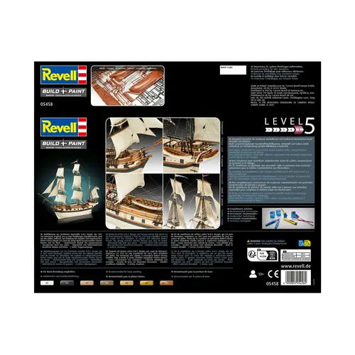Revell Model Kit - H.M.S. Beagle - 1/96 Scale - Historical Ship