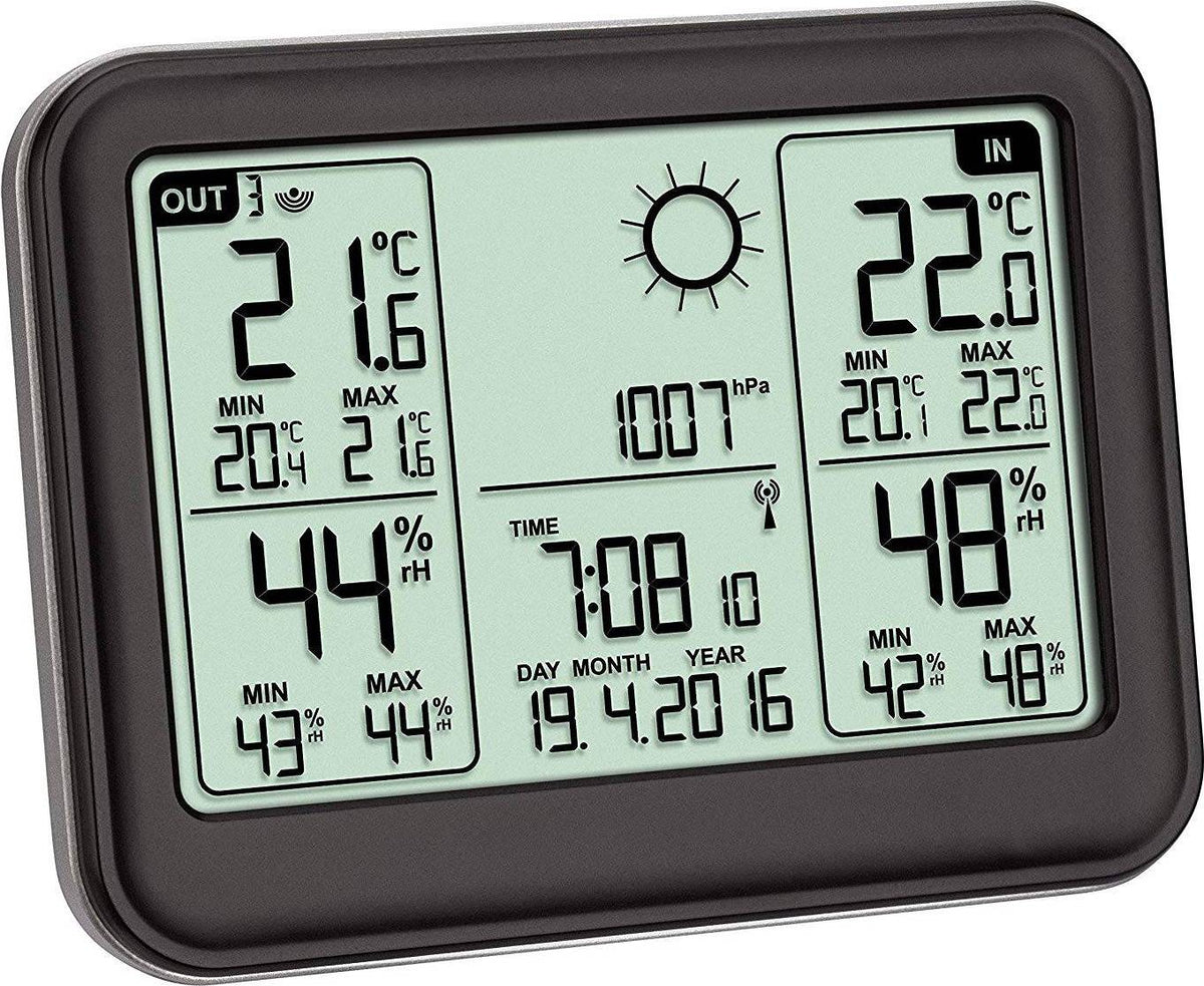 TFA Dostmann MEMO Wireless Weather Station - Forecast for 12 to 24 Hours (35.1141.01)