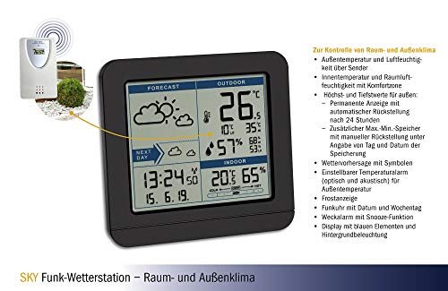 TFA Sky 35.1152.01 Wireless Weather Station - 2-Day Forecast (35.1152.01)