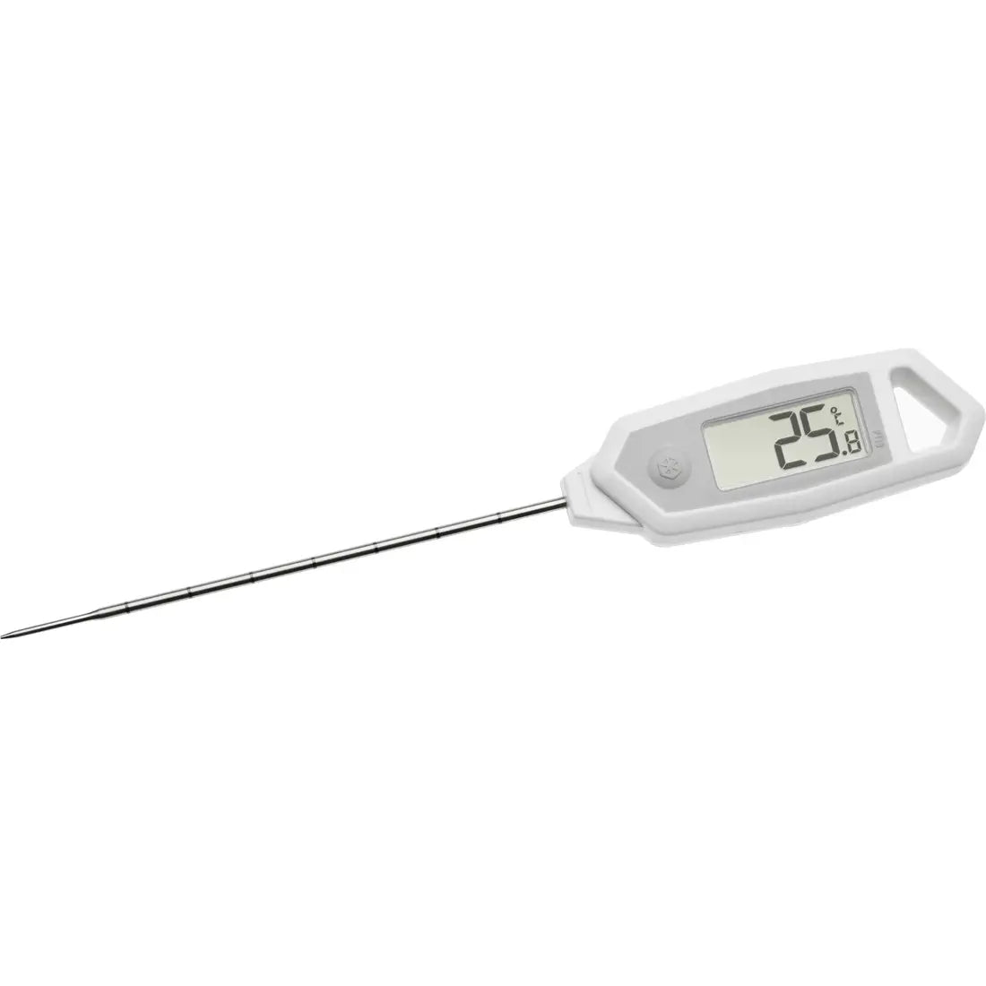 TFA-Dostmann Handheld Thermometer - White -40 to 250 °C - Built-in Display (30.1064.02.K)