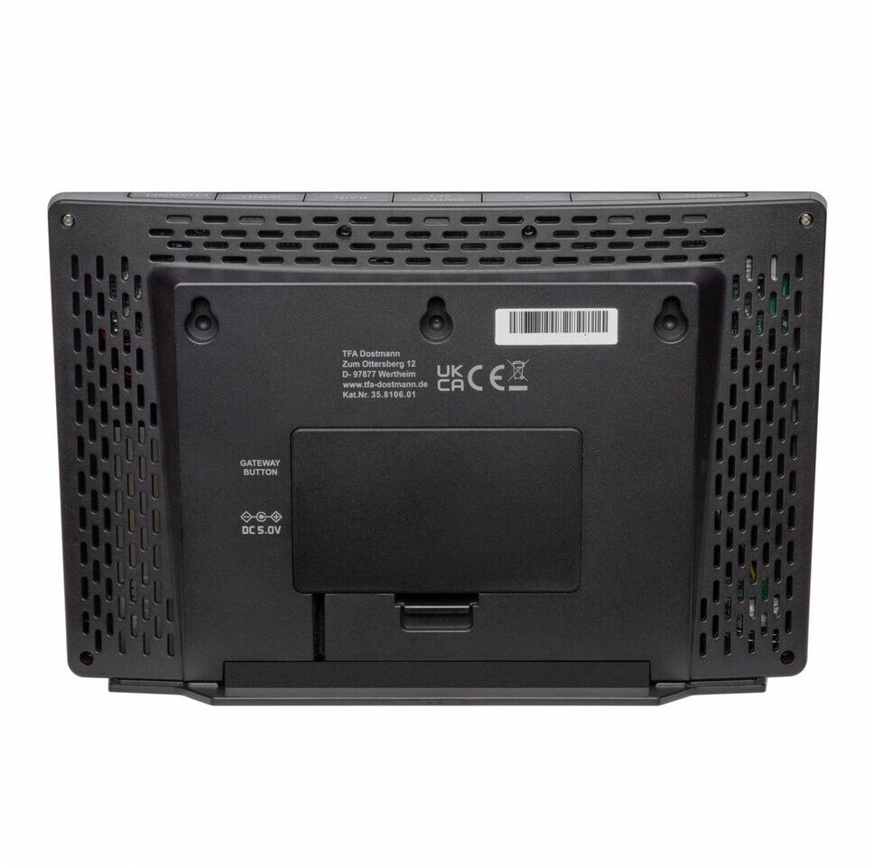 TFA Weather Station WLAN - Black, 35.8106.01