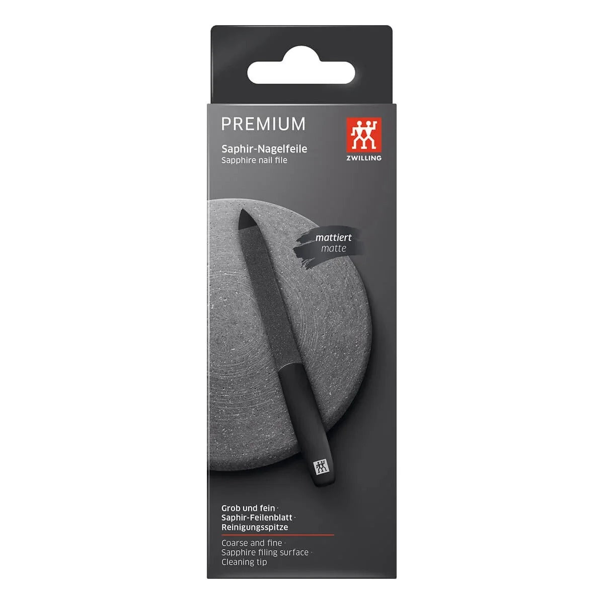 Zwilling Sapphire Nail File Double-Sided 130 mm 47201-401-0