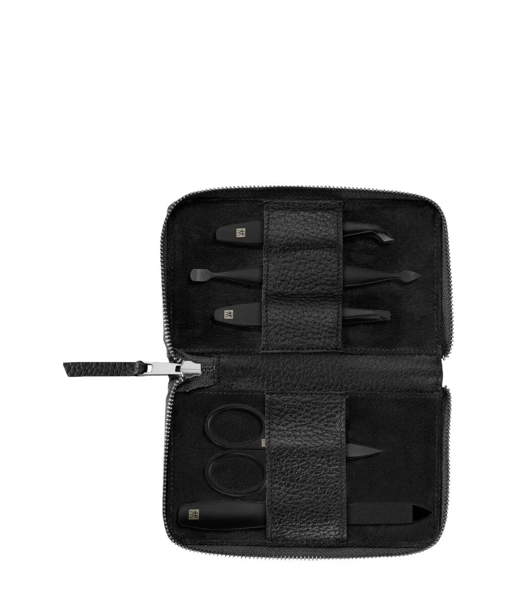 Zwilling Manicure Set Leather 5-Piece Black (97002-004-0)