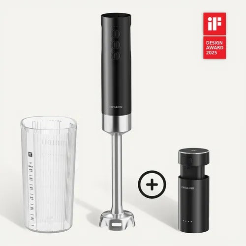ZWILLING XTEND Cordless Hand Blender Starter Set with Battery